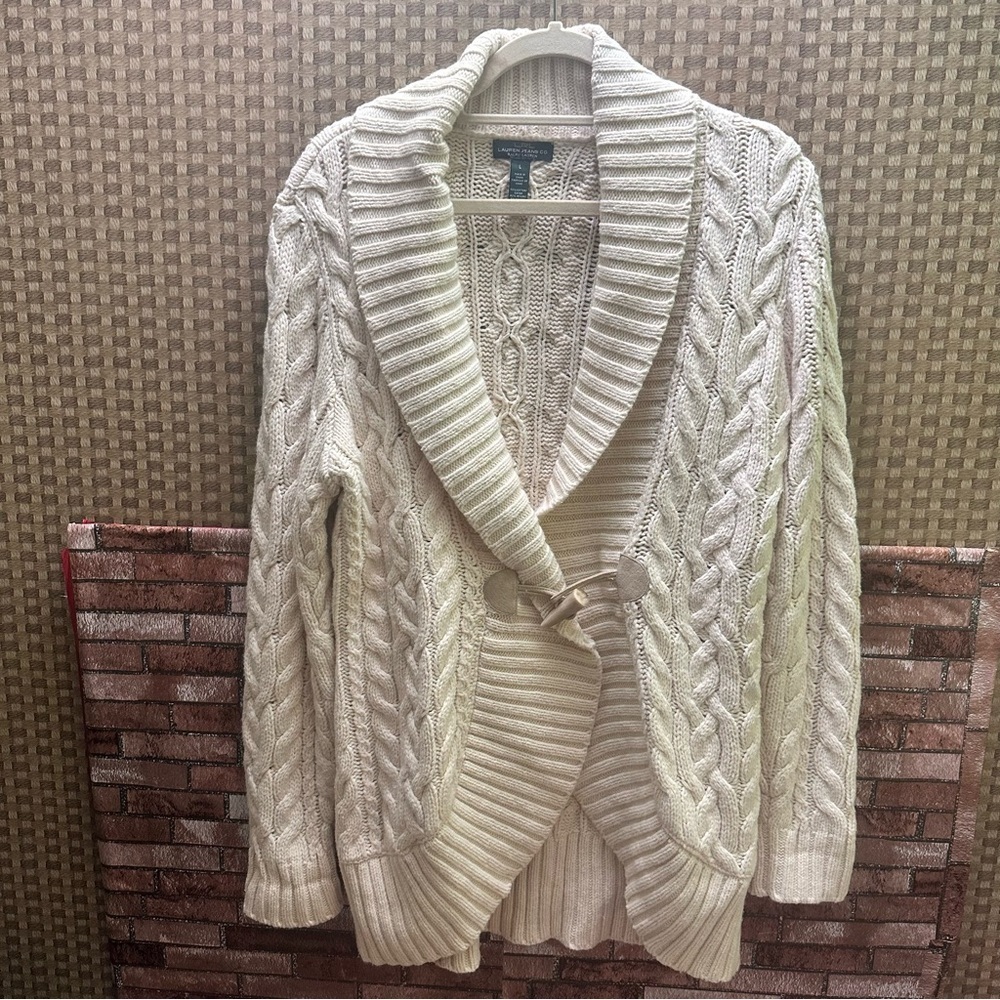 LRL Lauren Jeans Co. Ralph Lauren cardigan winter size L